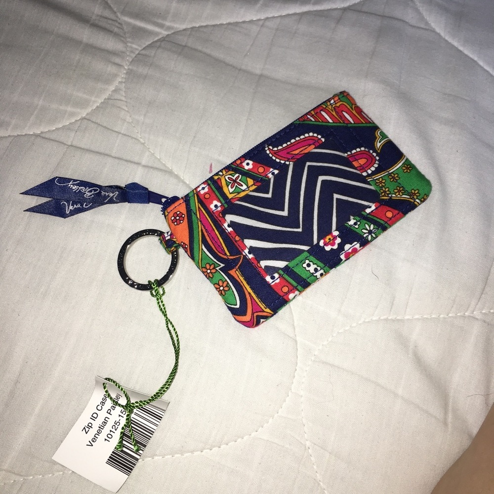 Vera Bradley Venetian Paisley ID Case
